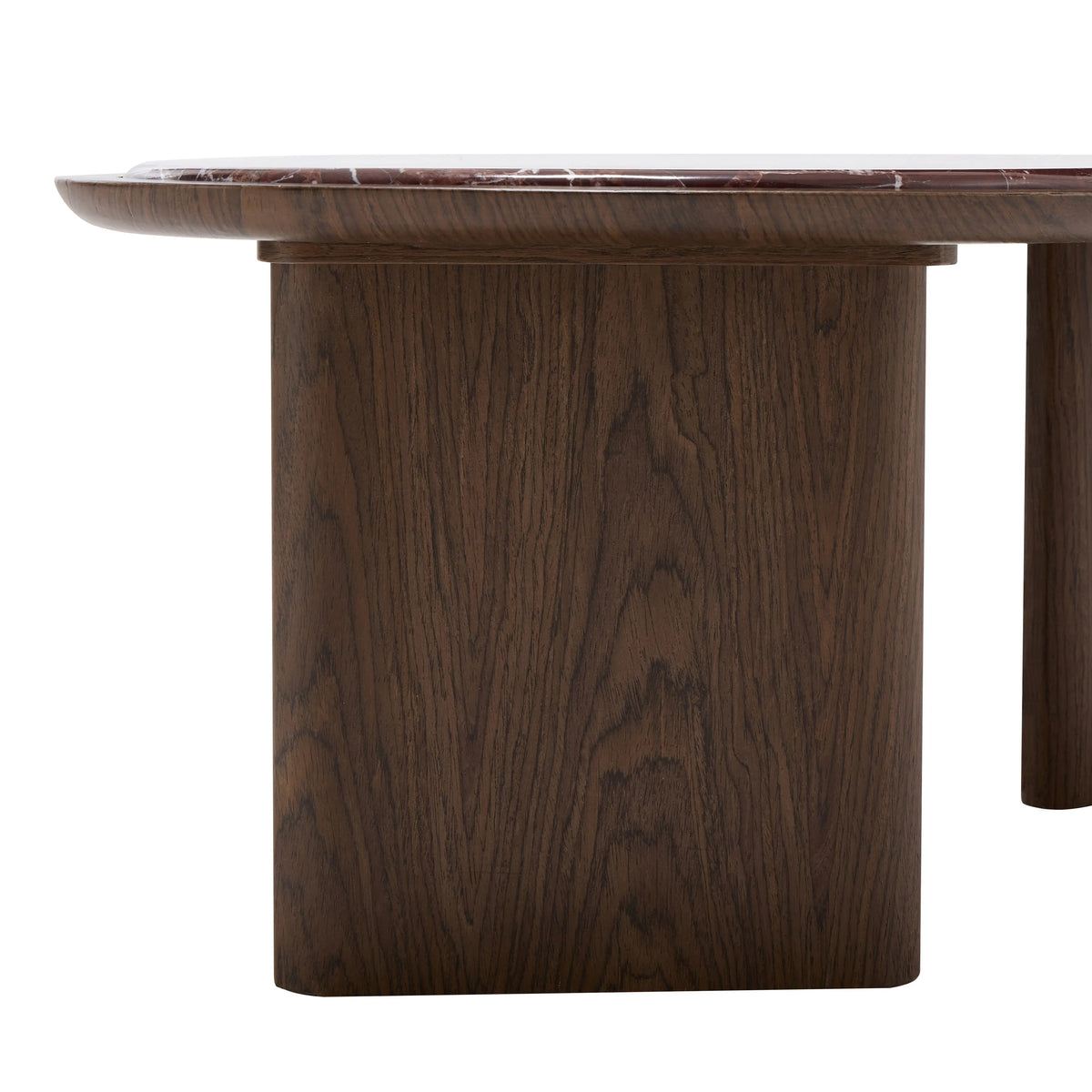 ORMEA - Marble & Walnut Coffee Table