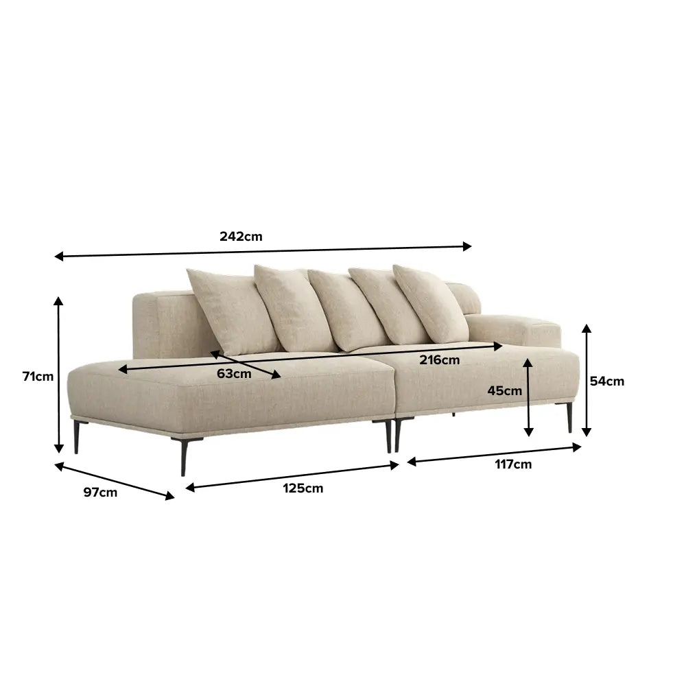 Product dimensions
