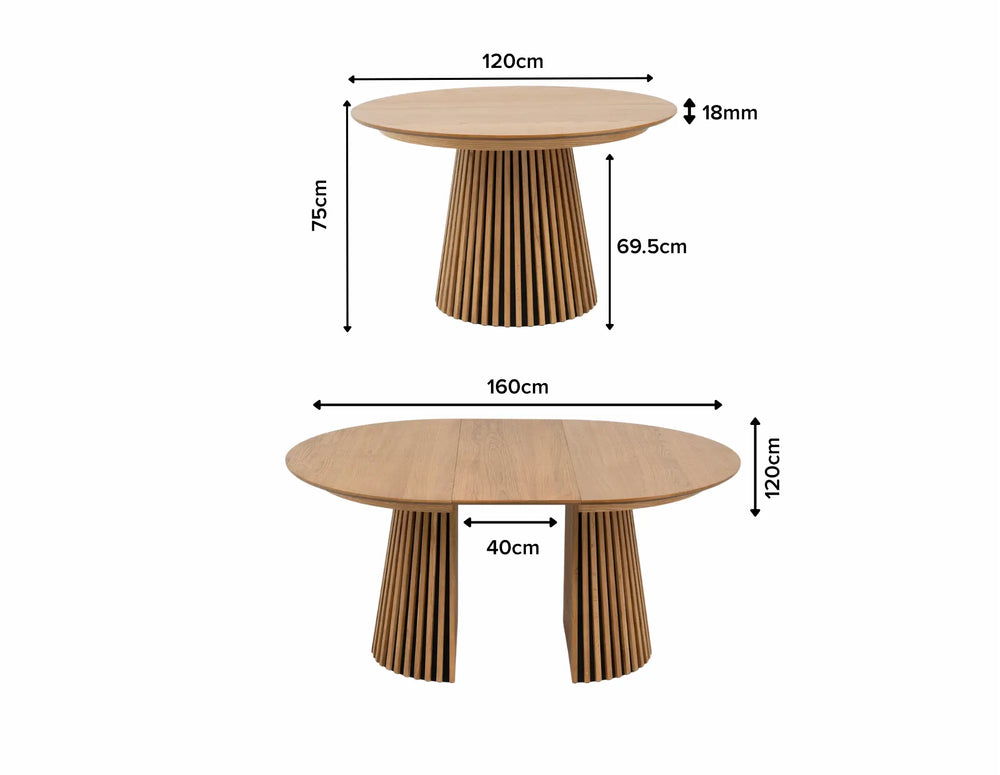 Product dimensions