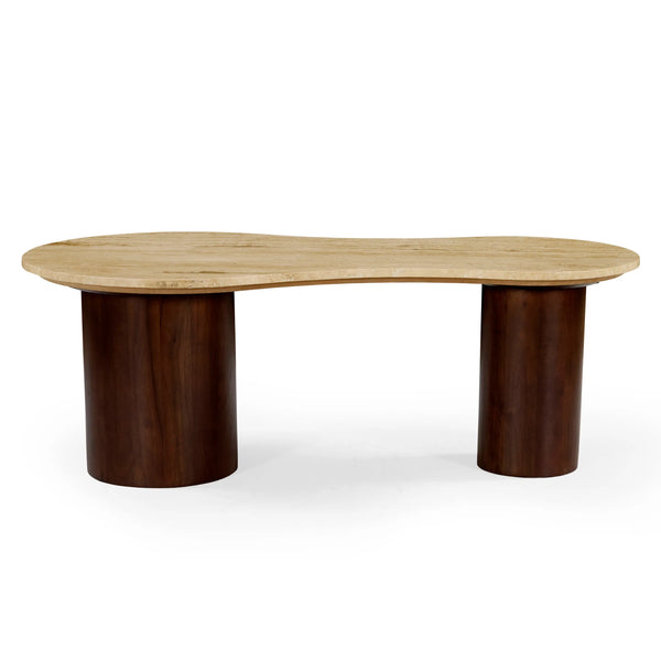 PIETRA - Travertine Organic Coffee Table