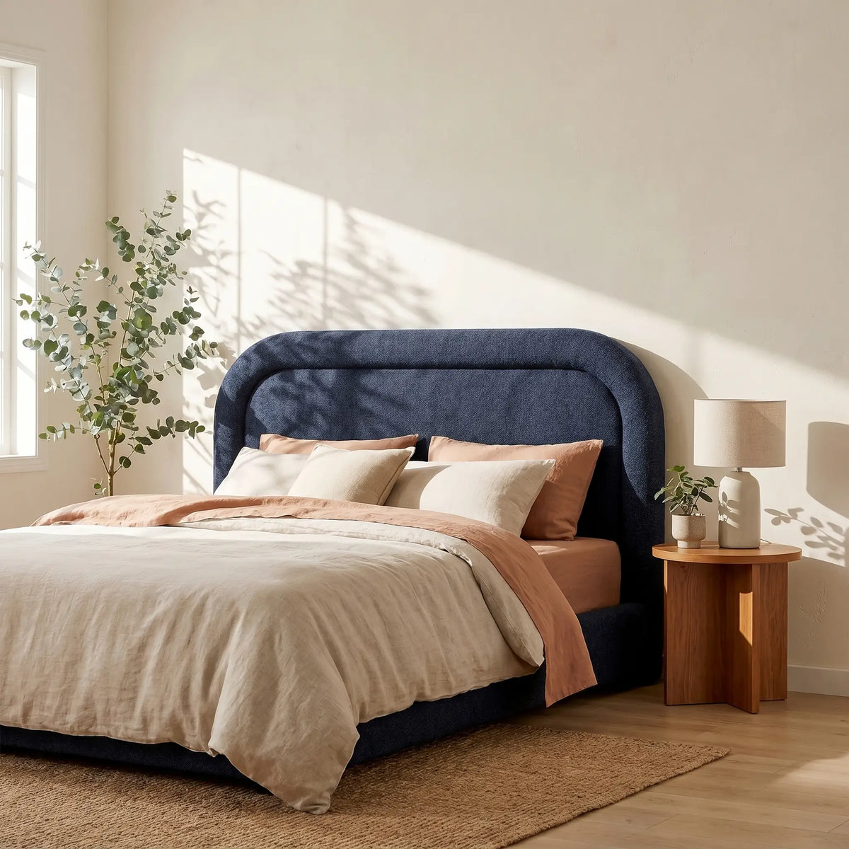 RIGA - Chenille Bedhead - King Size