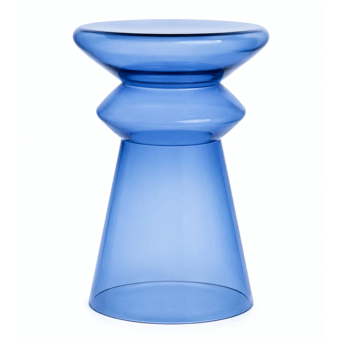 SOREN - Glass Side Table - 36 cm