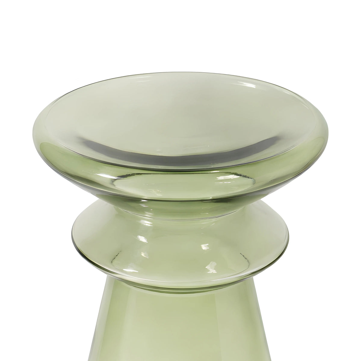 SOREN - Glass Side Table - 36 cm