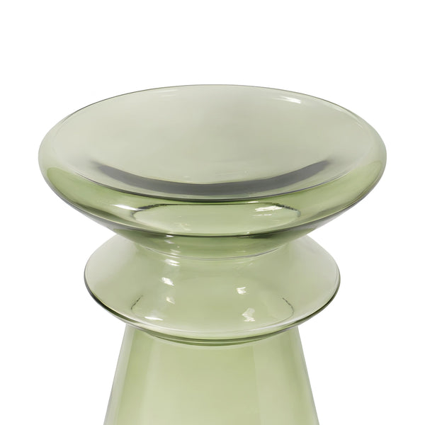SOREN - Glass Side Table - 36 cm