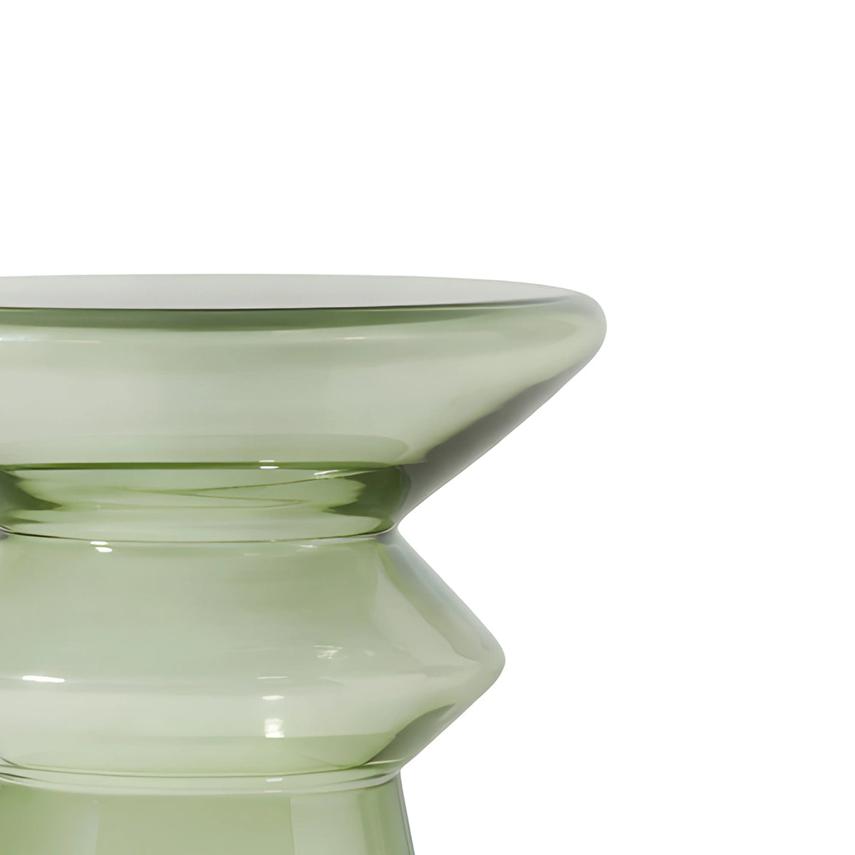 SOREN - Glass Side Table - 36 cm