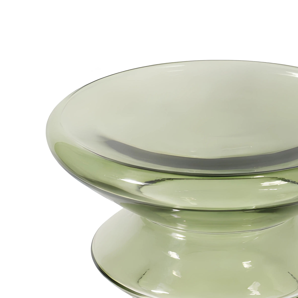 SOREN - Glass Side Table - 36 cm