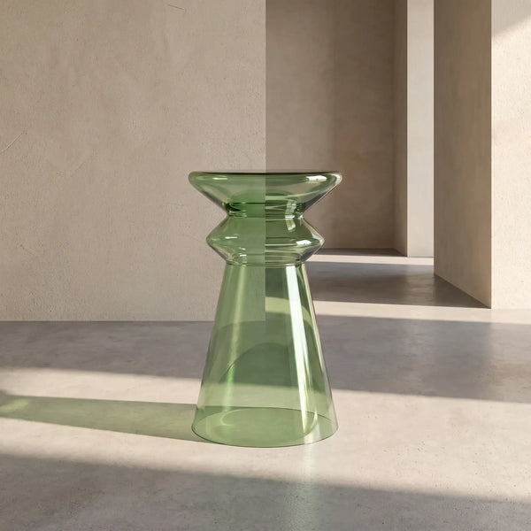 SOREN - Glass Side Table - 36 cm