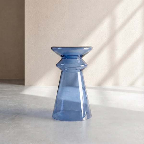 SOREN - Glass Side Table - 36 cm