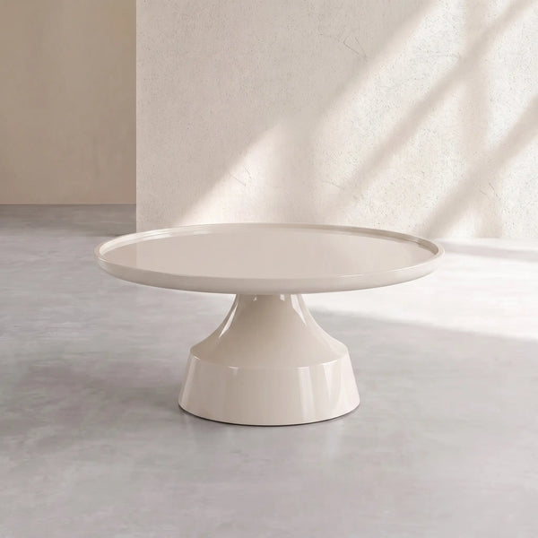 TARINO - Lacquered Round Coffee Table