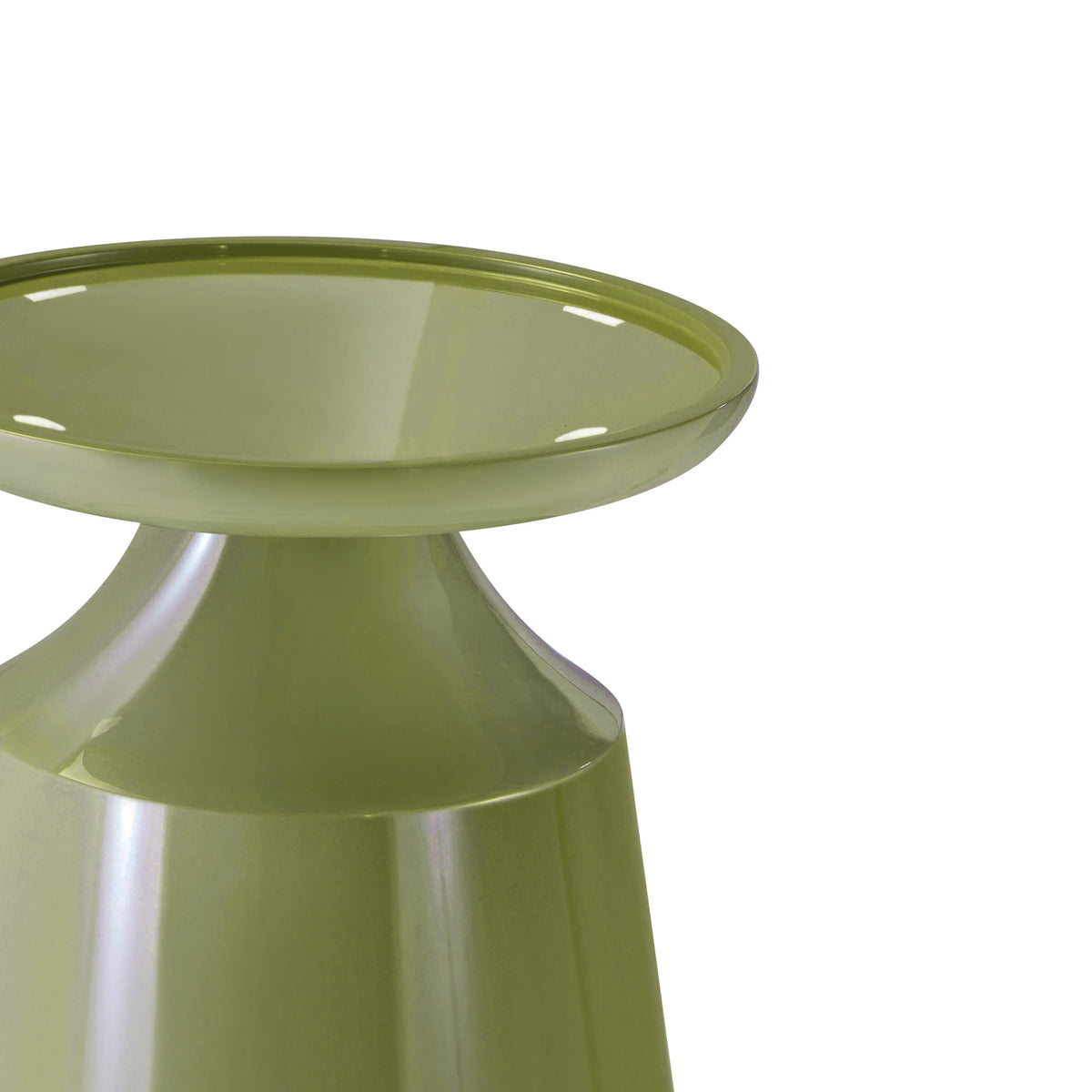 TARINO - Lacquered Round Side Table