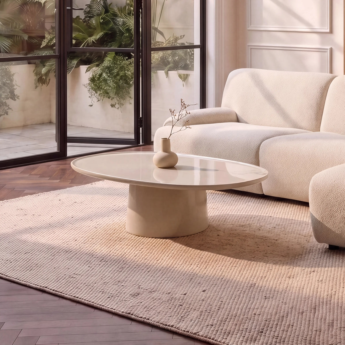 THEO - Oval Coffee Table