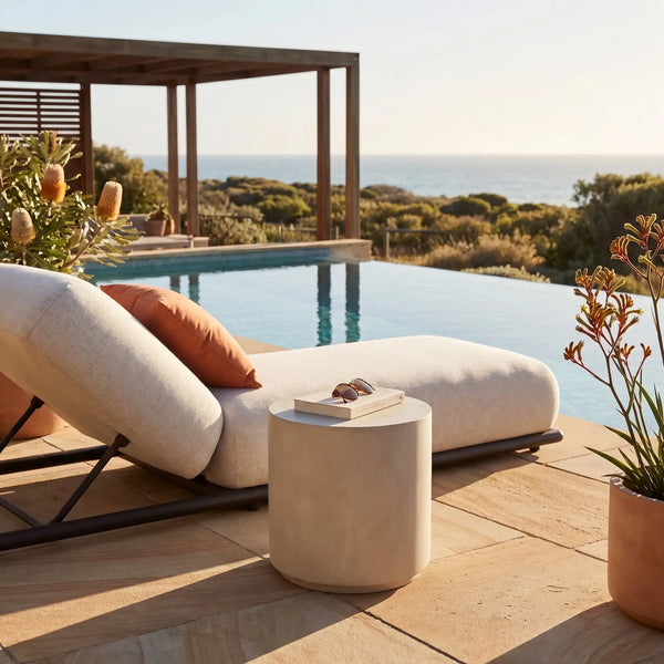 TRIANA - Fibre Cement Outdoor Side Table