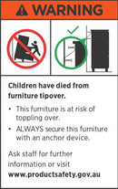 Toppling Label