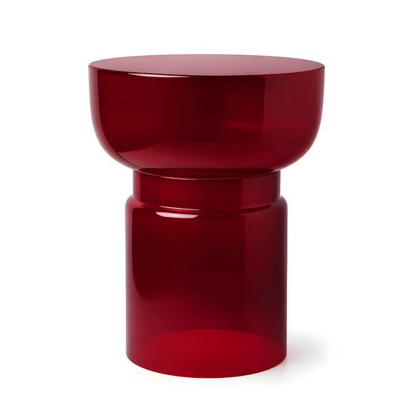 ZELION - Glass Side Table - 36 cm