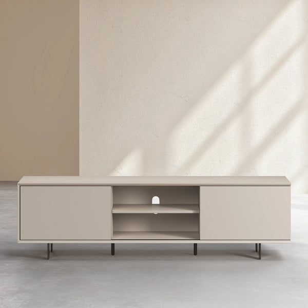 AGNES - Entertainment Unit with Metal Legs