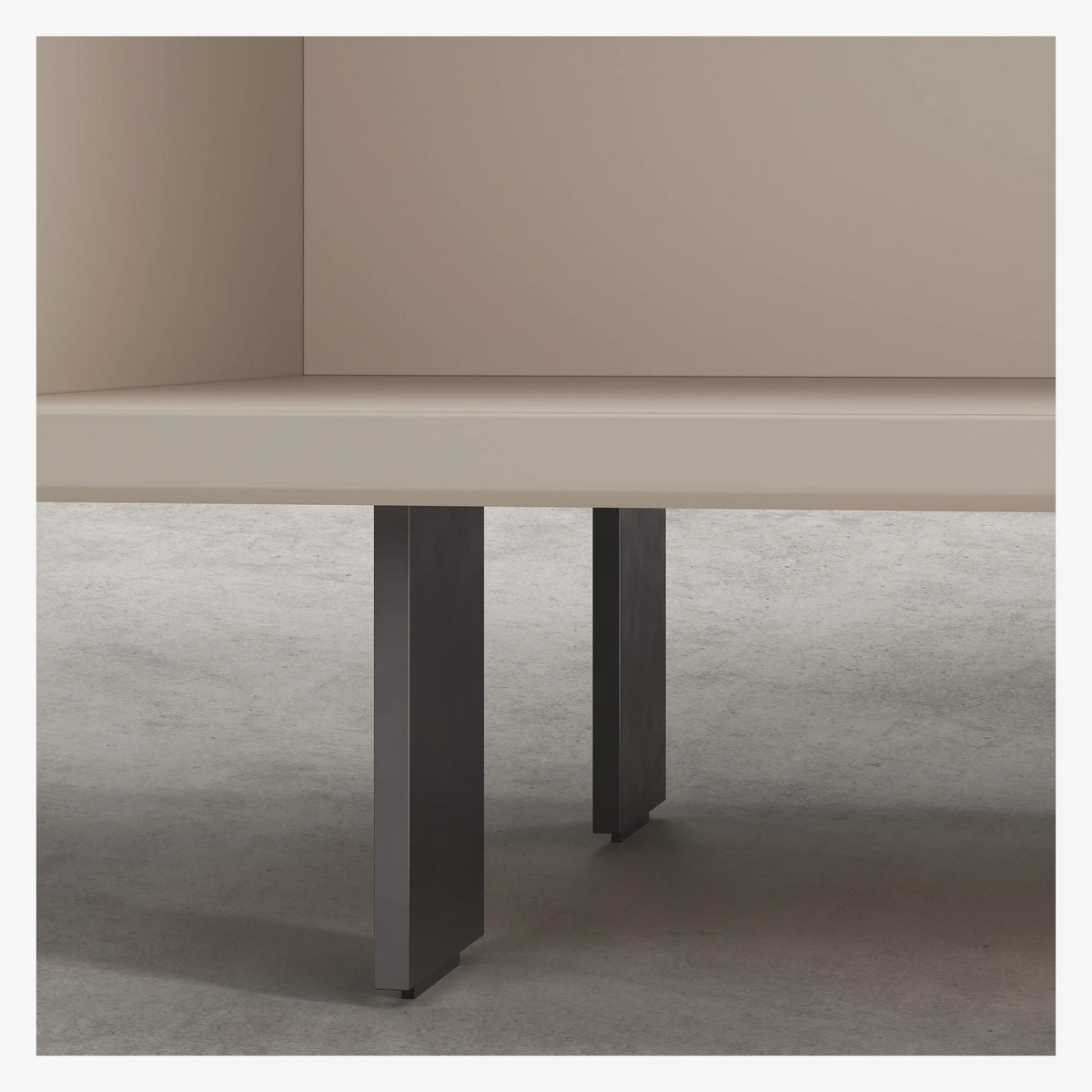 AGNES - 3 Door Buffet with Metal Legs