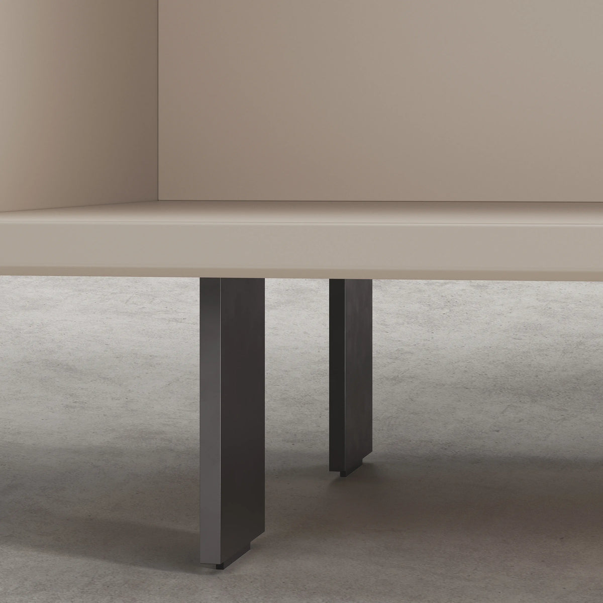 AGNES - 2 Door Buffet with Metal Legs