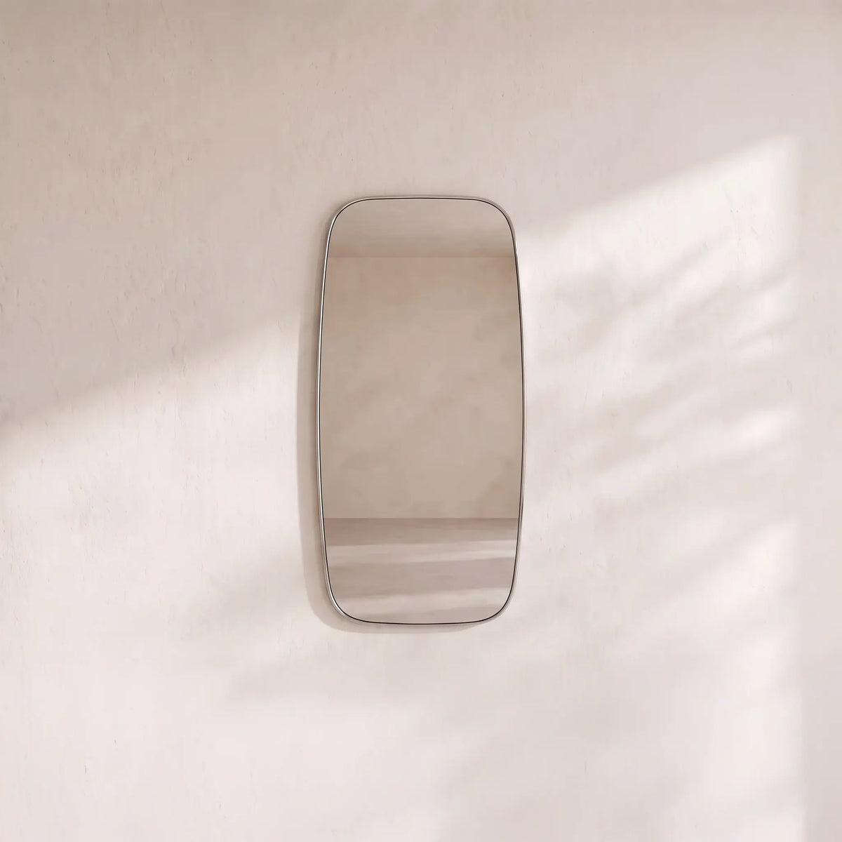 ALTIRA - Chrome Rectangular Mirror - 50 x 120 cm
