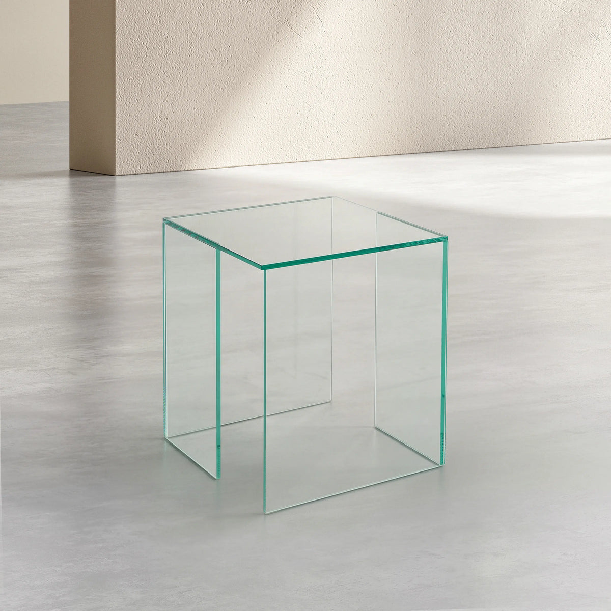 ALYSSA - Glass Side Table