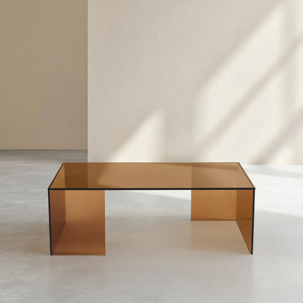 ALYSSA - Glass Rectangular Coffee Table
