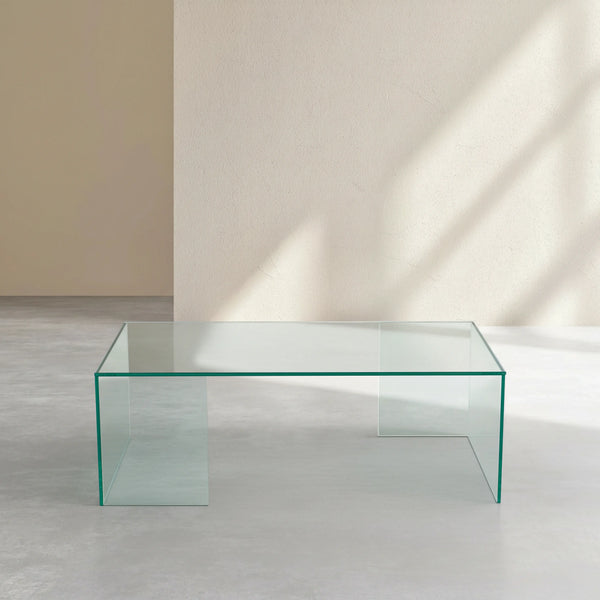 ALYSSA - Glass Rectangular Coffee Table