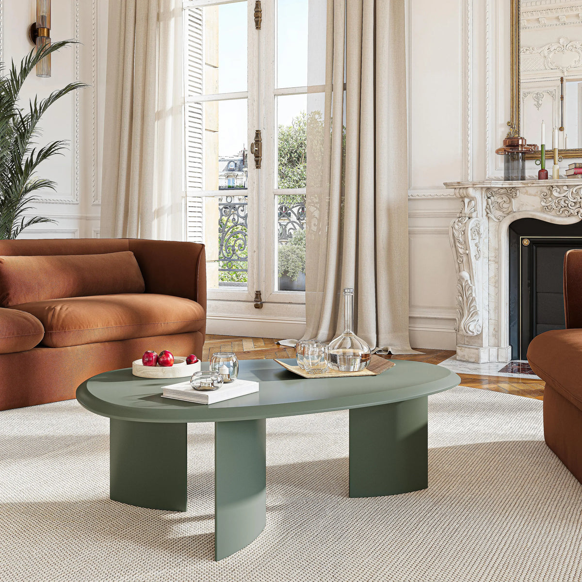AMALIA - Matte Organic Coffee Table