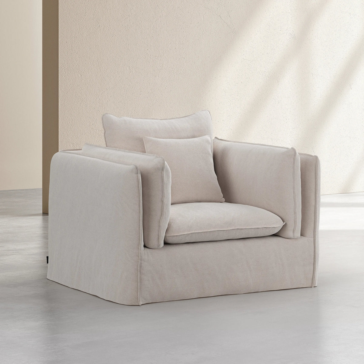 ANDRIA - Linen Armchair