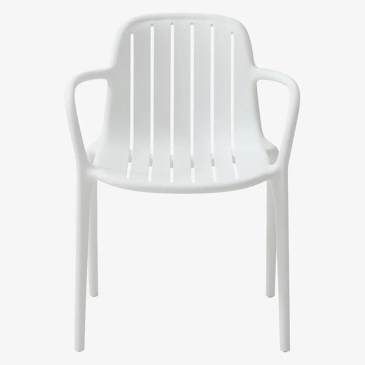 ARZON - Set of 2 Outdoor Chairs with Armrests
