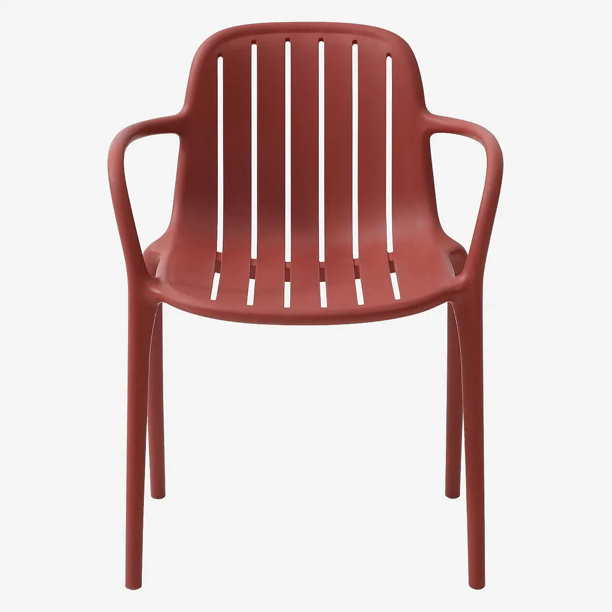 ARZON - Set of 2 Outdoor Chairs with Armrests