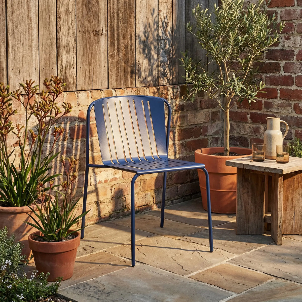 AZUR - Steel Outdoor Chair