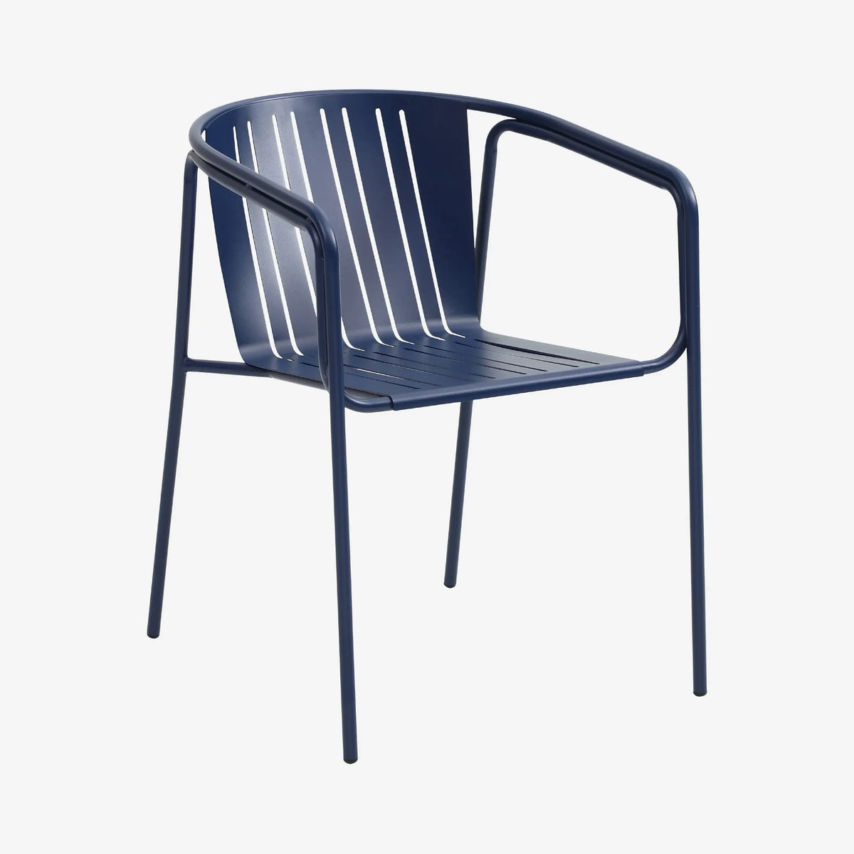 AZUR - Steel Outdoor Chair with Armrests