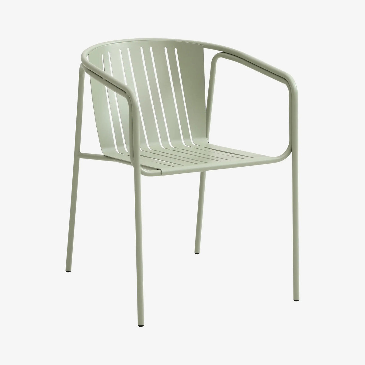 AZUR - Steel Outdoor Chair with Armrests