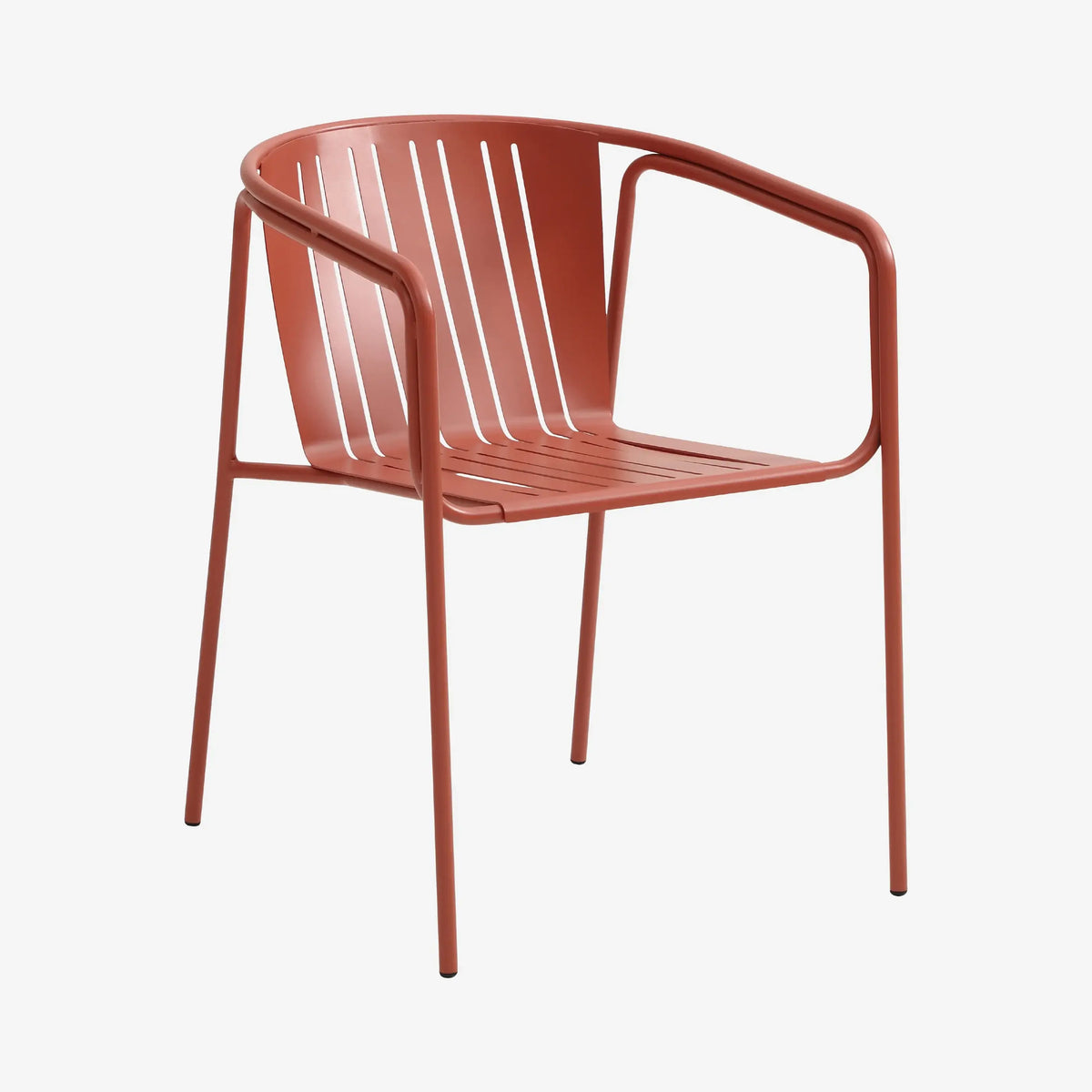 AZUR - Steel Outdoor Chair with Armrests