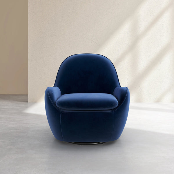 BOCA - Velvet Swivel Armchair
