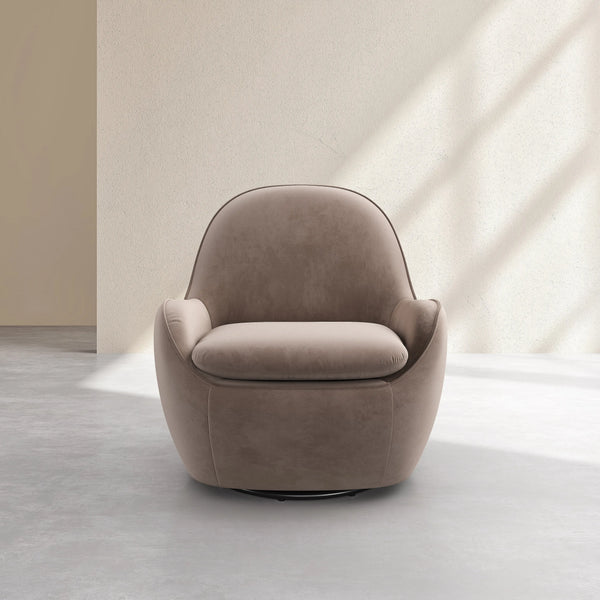 BOCA - Velvet Swivel Armchair