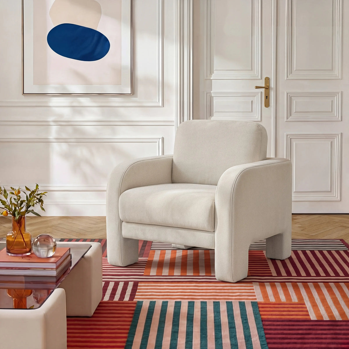 BRAGA - Velvet Armchair