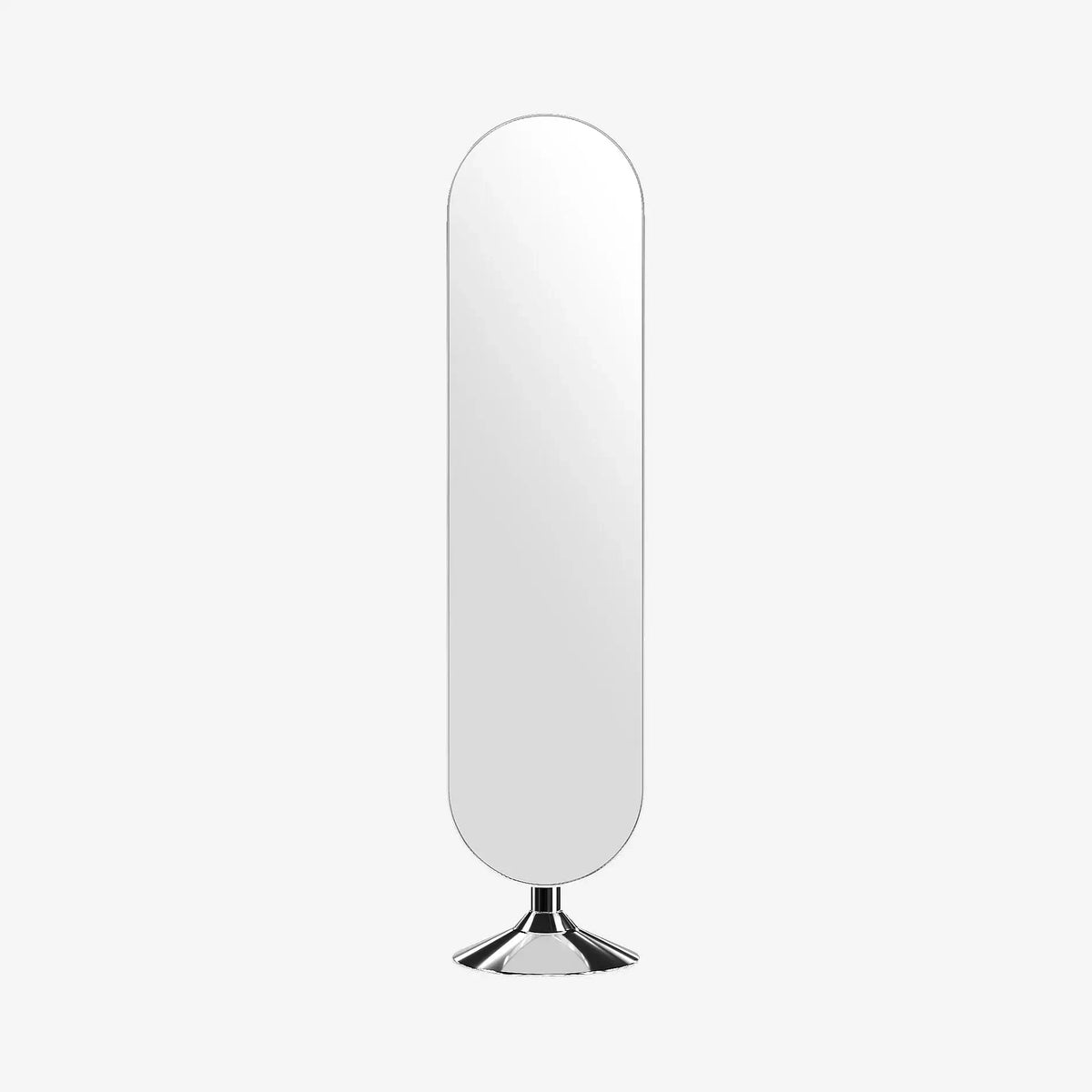 BRIENA - Oval Freestanding Mirror - 40 x 170 cm