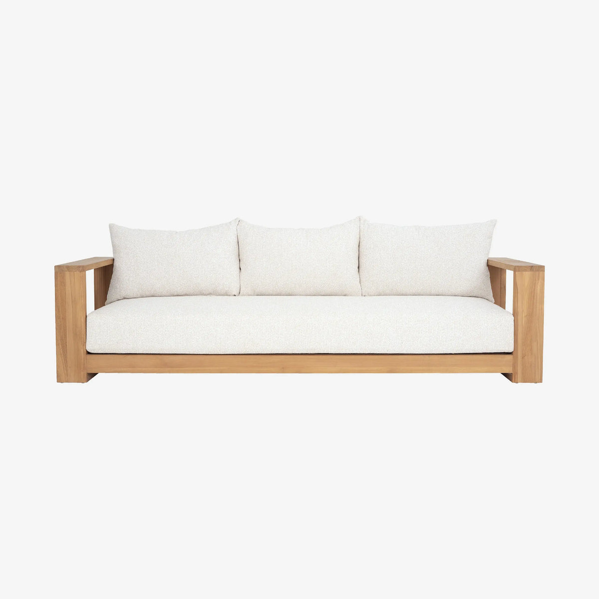 CALVIA - Teak Outdoor 3 Seater Sofa