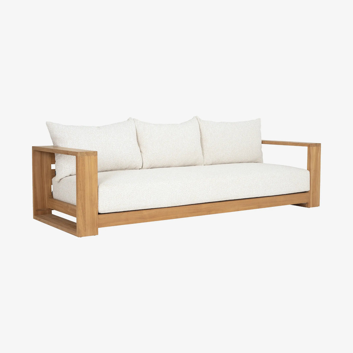 CALVIA - Teak Outdoor 3 Seater Sofa