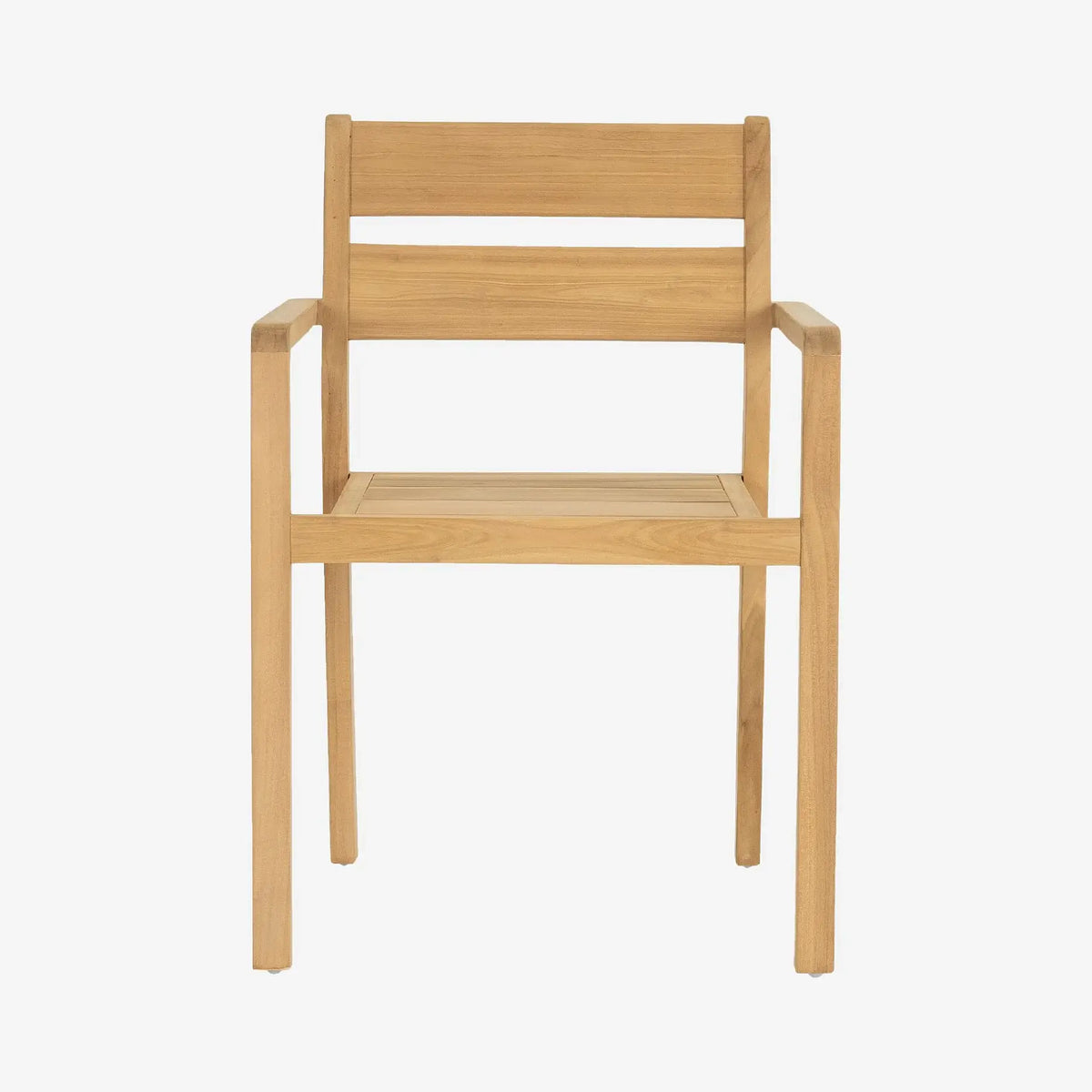 CALVIA - Teak Set of 2 Outdoor Chairs
