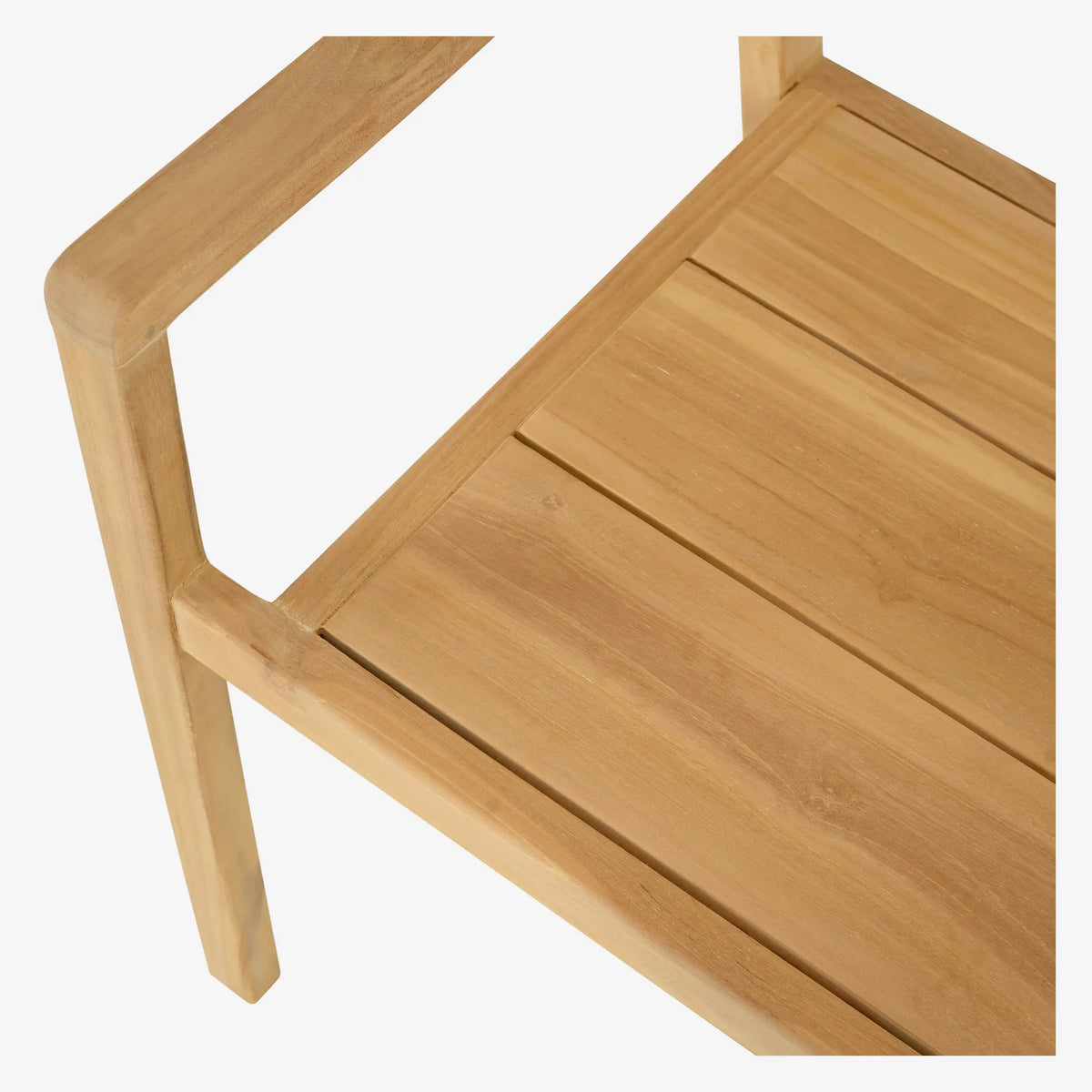 CALVIA - Teak Set of 2 Outdoor Chairs