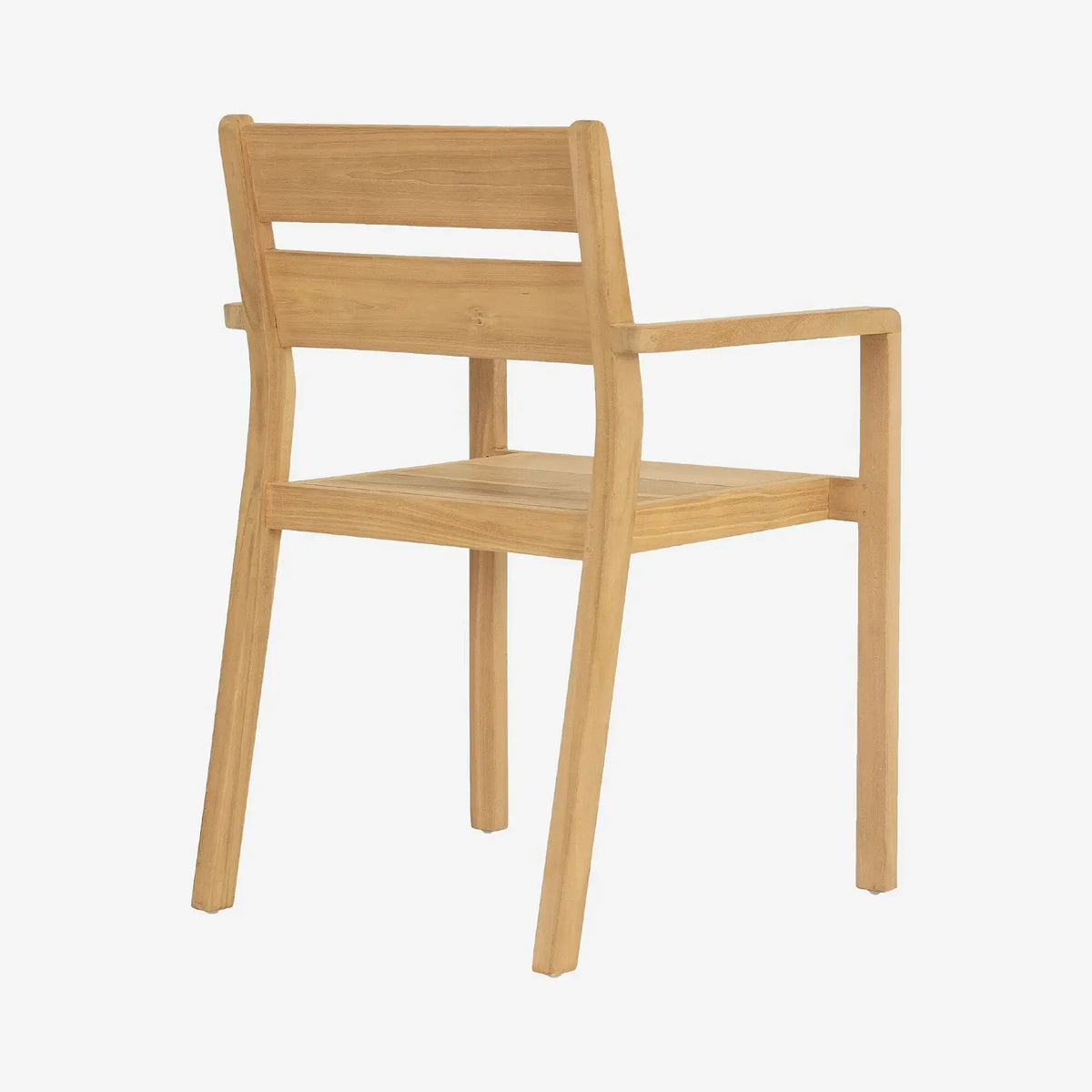 CALVIA - Teak Set of 2 Outdoor Chairs