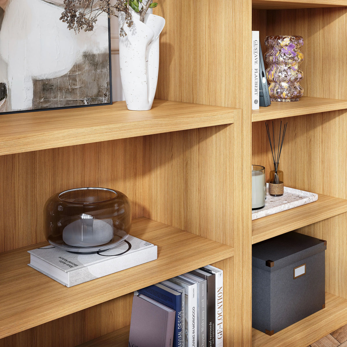 CAMUS - Oak Small Bookcase
