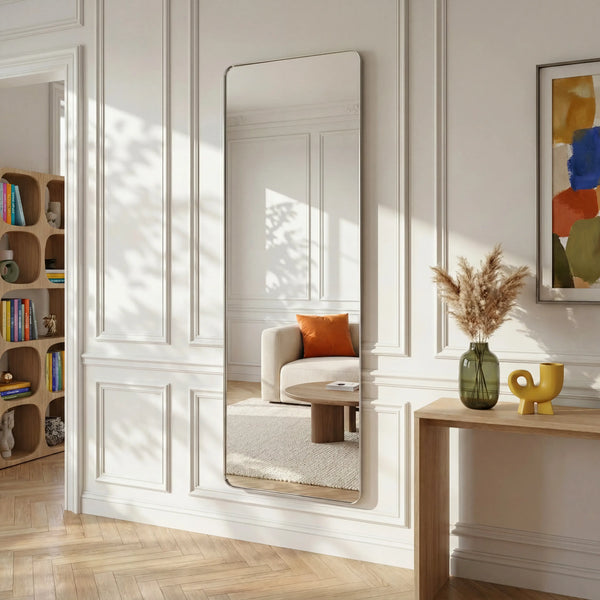 CROMIA - Stainless Steel Rectangular Mirror - 70 x 200 cm