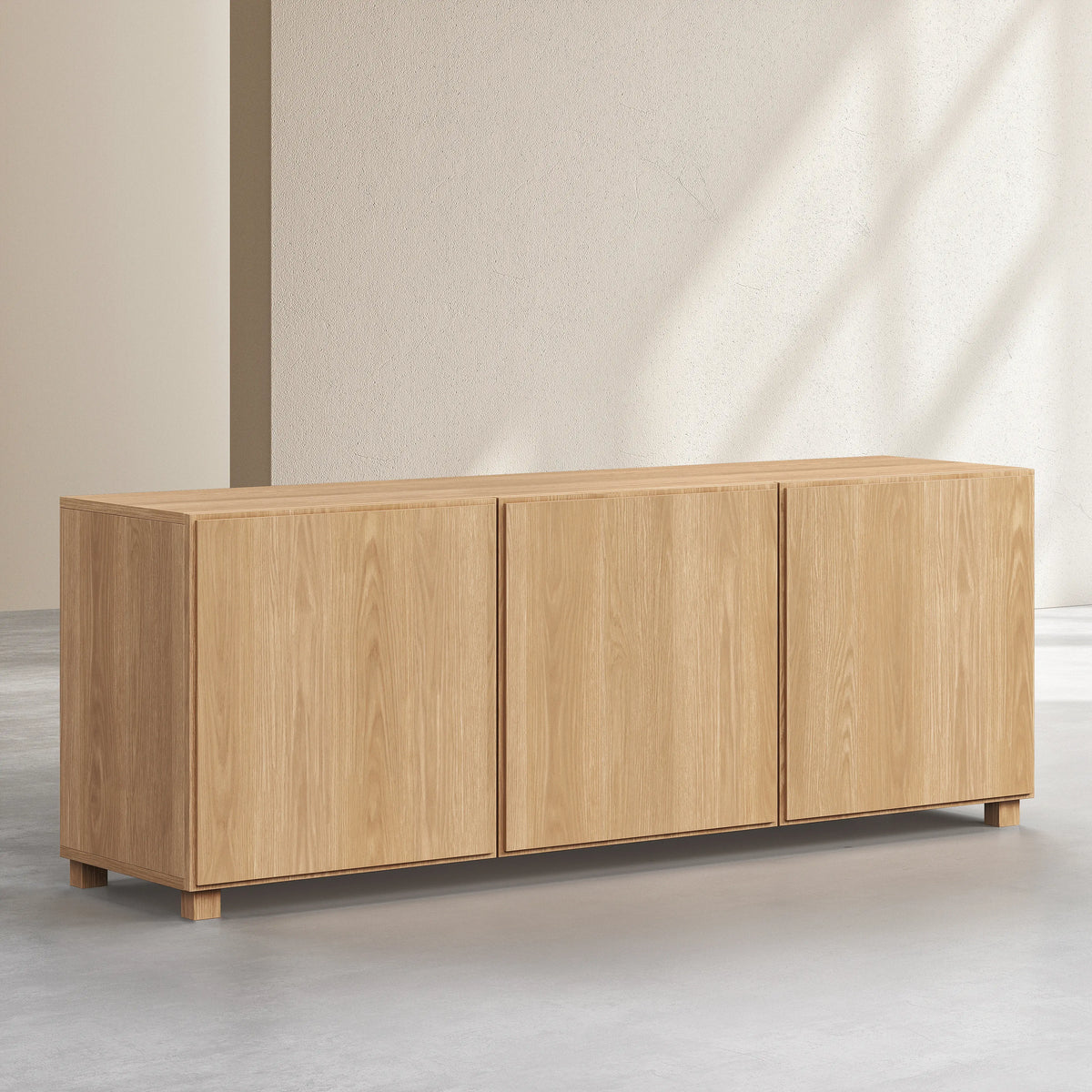 DRIO - Oak 3 Drawer Sideboard