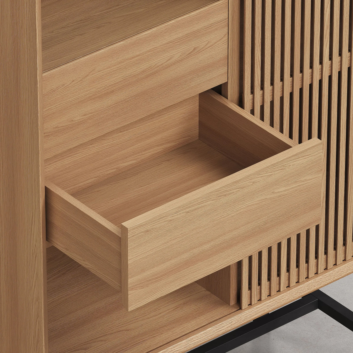 ELYA - Oak 1 Door Sideboard