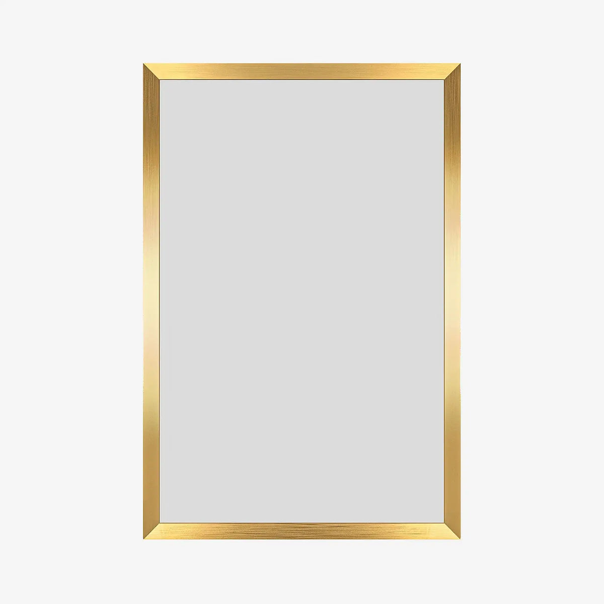 ELYO - Stainless Steel Rectangular Mirror - 80 x 120 cm