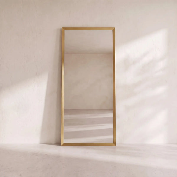 ELYO - Stainless Steel Rectangular Mirror - 70 x 200 cm