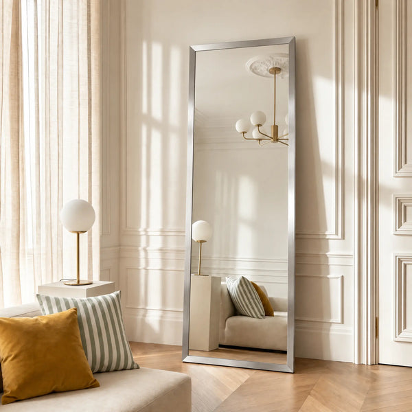 ELYO - Stainless Steel Rectangular Mirror - 70 x 200 cm