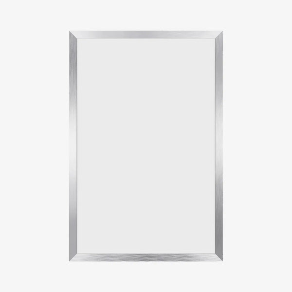 ELYO - Stainless Steel Rectangular Mirror - 80 x 120 cm